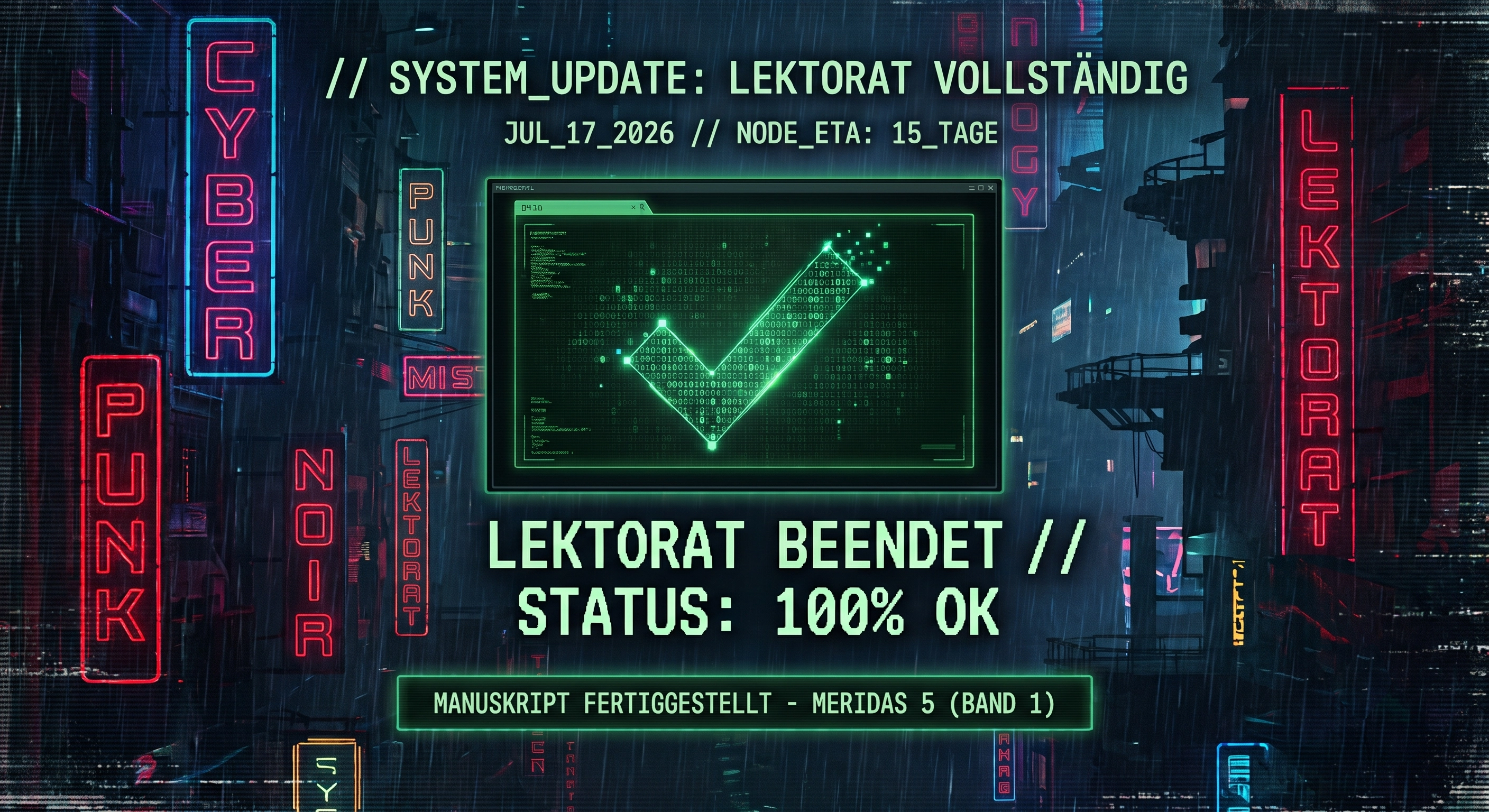 Vorschaubild für: // SYSTEM-UPDATE: LEKTORAT BEENDET // DIE FORM_MATRIX STARTET