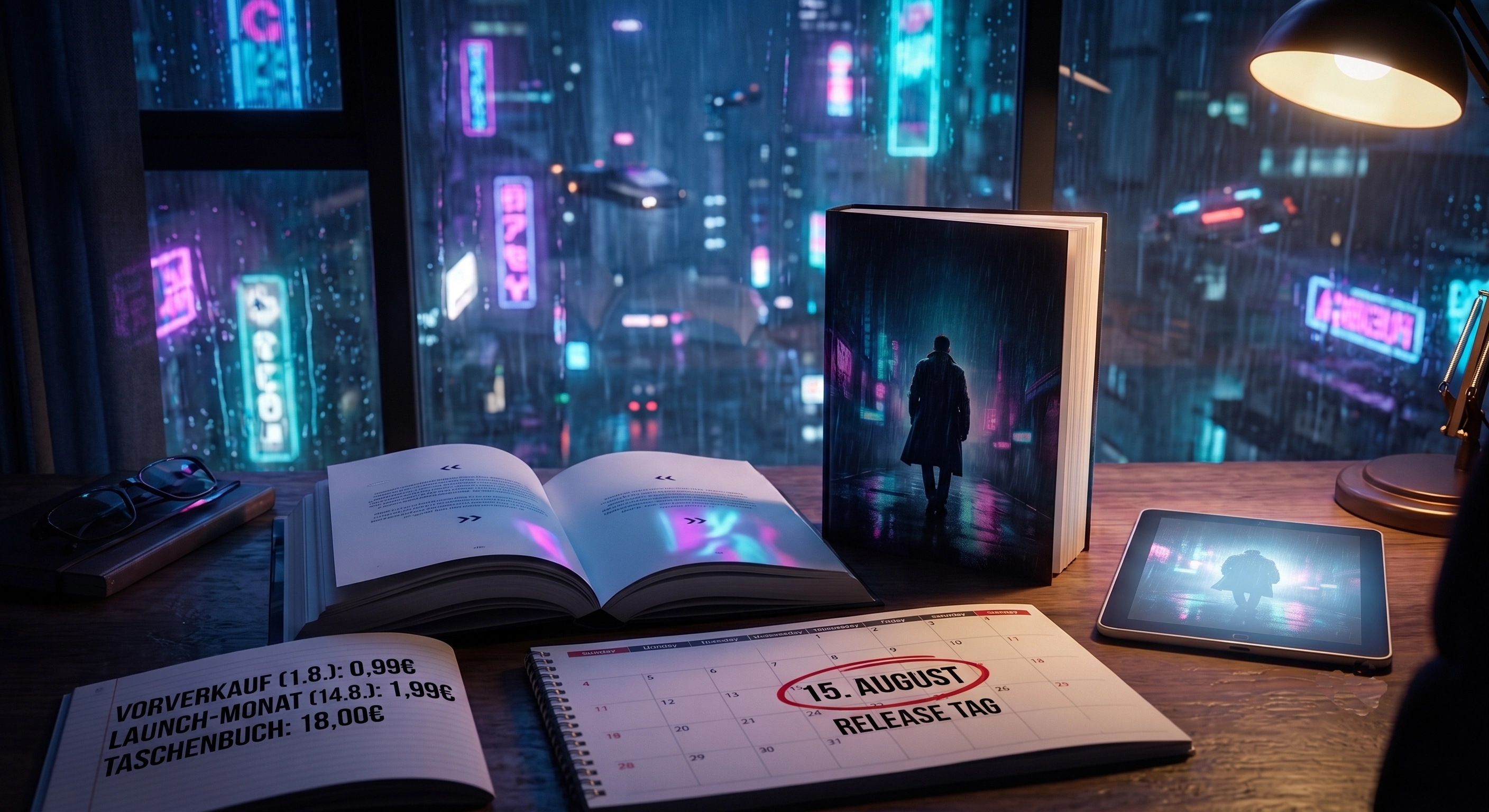 Vorschaubild für: Der Release-Fahrplan für „Meridas 5“: So liest du den Thriller am günstigsten!